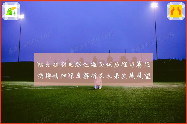 陆光祖羽毛球生涯突破历程与赛场拼搏精神深度解析及未来发展展望